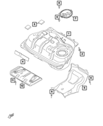 68314021AA - Fuel: Isolator Bushing for Fiat: 124 Spider Image