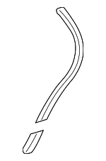 YF1Z5420910AA - Body: Door Edge Guard for Ford: Taurus | Mercury: Sable Image