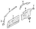 621111217002 - : Cowl Trim for Toyota: Corolla Image