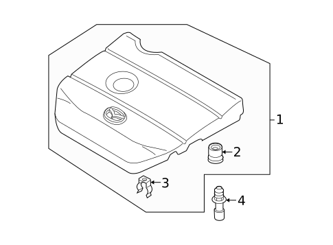 Engine Appearance Cover for 2011 Mazda 3 #0