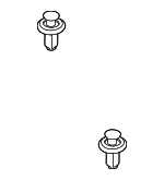 15149708 - Cooling System: Lower Baffle Retainer for Cadillac: Escalade, Escalade ESV, Escalade EXT | Chevrolet: Avalanche 1500, Avalanche 2500, Colorado, Monte Carlo, Silverado 1500, Silverado 1500 Classic, Silverado 1500 HD, Silverado 1500 HD Classic, Silverado 2500, Silverado 2500 HD, Silverado 2500 HD Classic, Silverado 3500, Silverado 3500 Classic, Silverado 3500 HD, SSR, Suburban 1500, Suburban 2500, Tahoe | GMC: Canyon, Sierra 1500, Sierra 1500 Classic, Sierra 1500 HD, Sierra 1500 HD Classic, Sierra 2500, Sierra 2500 HD, Sierra 2500 HD Classic, Sierra 3500, Sierra 3500 Classic, Sierra 3500 HD, Yukon, Yukon XL 1500, Yukon XL 2500 | Hummer: H2 | Pontiac: Montana | Saturn: Relay, Sky Image