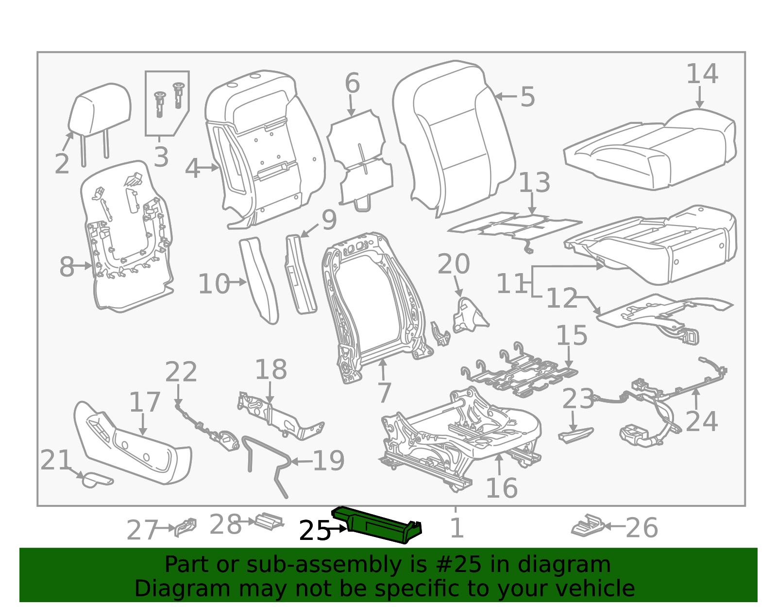 Seat Track Cover - Finish the Look of Your Seat Assembly | AutoNation Parts