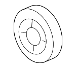 14091833 - Cooling System: Pulley for Buick: Century, Regal, Rendezvous, Skylark, Terraza | Cadillac: Cimarron | Chevrolet: Beretta, Cavalier, Celebrity, Corsica, Equinox, Impala, Lumina, Lumina APV, Malibu, Monte Carlo, Uplander, Venture | Oldsmobile: Achieva, Alero, Cutlass, Cutlass Ciera, Cutlass Cruiser, Cutlass Supreme, Firenza, Silhouette | Pontiac: 6000, Aztek, G6, Grand Am, Grand Prix, Montana, Sunbird, Torrent, Trans Sport | Saturn: Relay Image