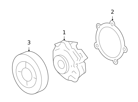 Gaskets & Sealing Systems for 2007 Pontiac Torrent #0