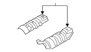 287913S500 - : Heat Shield for Hyundai: Azera Image