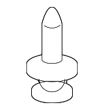 22587036 - Body: Bumper Cover Retainer for GM Image