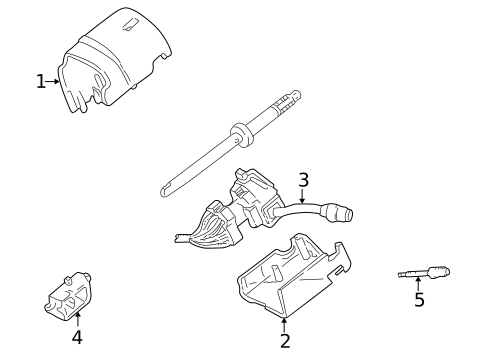Switches, Solenoids & Actuators for 2002 Lincoln Blackwood #0