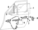 191837061 - Body: Lock Cylinder for Volkswagen Image