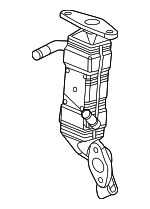 187206MAJ01 - Emission System: Egr Cooler for Honda Image