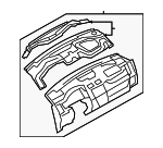 TD1160400L02 - Body: Instrument Panel for Mazda Image