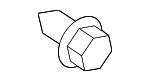 10402850 - Belts &amp; Cooling: Radiator Support Baffle Clip for GM Image
