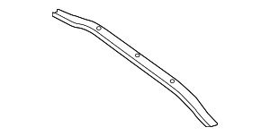 4M0805645B - Body: Cowl Reinforcement for Audi Image