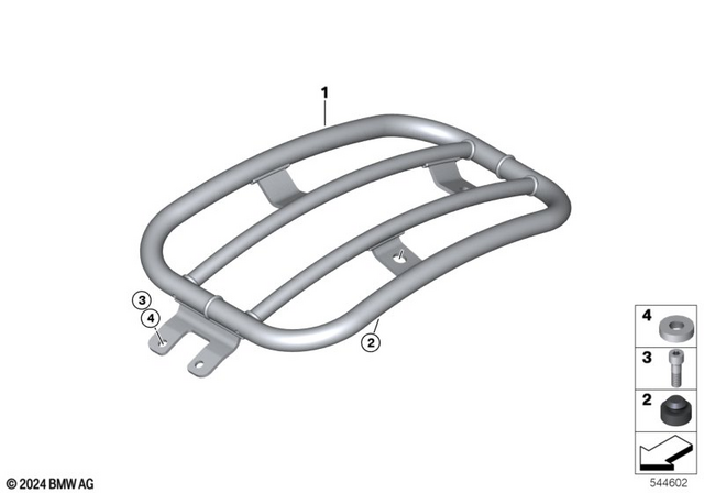 7129909886 - Design: Isa Screw - M6X20-12.9-Phr for BMW-Motorrad Image