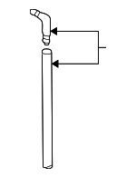 4D0915531 - Electrical: Drain Hose for Audi: A4, A4 Quattro, RS4, S4 Image