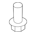 7915222000 - Body: Hinge Bolt for Genesis: Electrified G80, G70, G80, G90, GV70, GV80, GV80 Coupe | Hyundai: Accent, Azera, Elantra, Elantra Coupe, Elantra GT, Genesis, Genesis Coupe, Ioniq, Kona, Kona Electric, Kona N, Palisade, Santa Fe, Santa Fe Sport, Santa Fe XL, Sonata, Tiburon, Tucson, Veloster, Veloster N, Venue, Veracruz Image