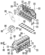 5086936AA - 6.7L Turbo Diesel; Engine: Pipe Plug for Mopar Image