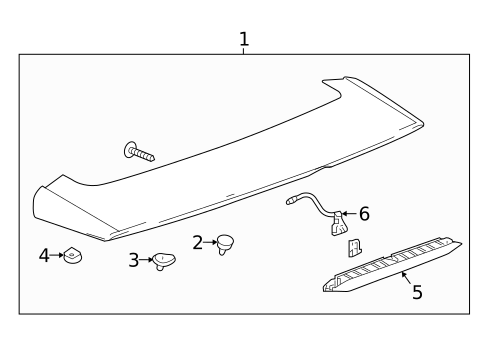 Spoiler for 2021 Chevrolet Equinox #0