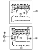68206053AB - 4.7L Gas; Engine: Oil Fill Housing for Mopar Image