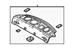 68037870AK - Body: Package Tray for Dodge: Charger Image