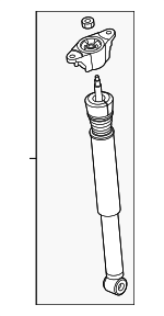 GSH728700 - : Shock Absorber for Mazda: 6 Image