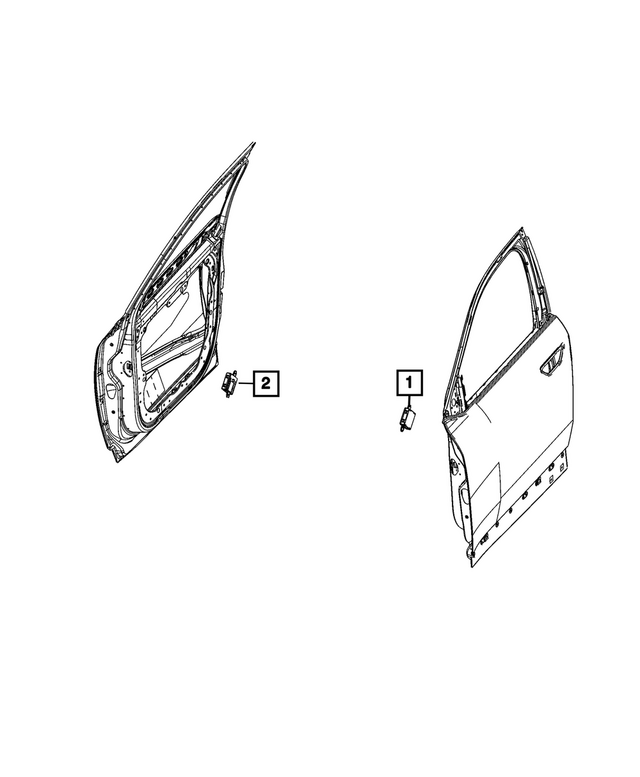 68607718AH - : Door Module for Mopar Image