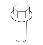 90667S0D003A5 - Body: Package Tray Trim Clip for Honda: Accord Image