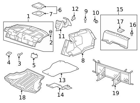 Interior Trim - Rear Body for 2012 Honda Accord #0