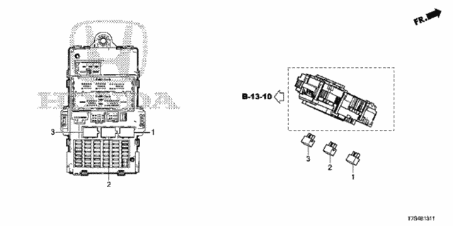 Control Unit (Cabin) (2) for 2019 Honda HR-V #0