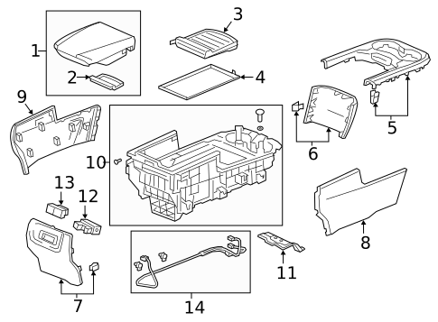 Second Row Seats for 2018 Acura MDX #3