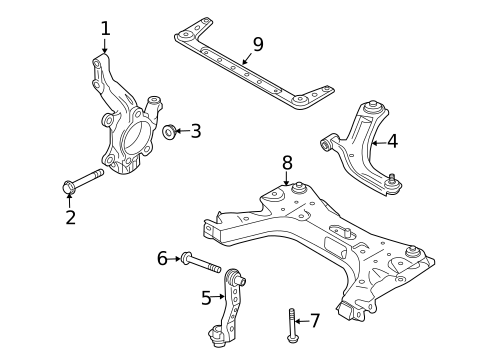 Suspension Components for 2013 Nissan Cube #0