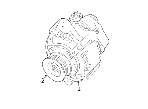 Alternator for 2009 Toyota 4Runner #1