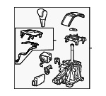 55562600 - Body: Shifter Assembly for Saab: 9-3, 9-3X Image