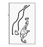 986101F101 - Body: Reservoir Assembly for Kia: Sportage Image