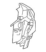 71179AK040C0 - Body: Frame Molding for Toyota: Tacoma Image