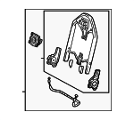 71104AK010 - Body: Seat Back Frame for Toyota Image