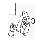 71506AK040 - Body: Seat Back Assembly for Toyota Image