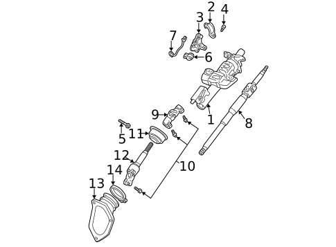 Ignition Lock for 2003 Lexus ES300 #0