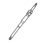 4521033110 - Steering: Shaft Assembly for Lexus: ES300 Image