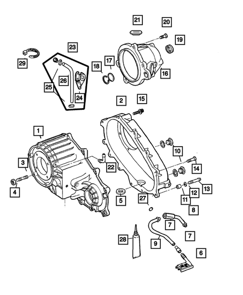 Case and Related Parts for 2004 Jeep Grand Cherokee #0