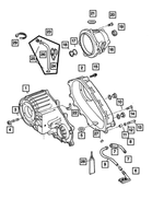 5103036AA - Transfer Case Model 147 [DHZ]: Transfer Front Case for Mopar Image