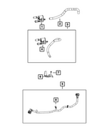68302031AA - Emission Controls: Tube Clip for Mopar Image
