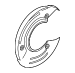 LR061393 - : Splash Shield for Land-Rover Image