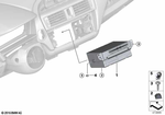 65126991583 - Audio, Navigation, Electronic Systems: Rp Head Unit High 2 for BMW Image