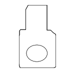 90682SDAA01 - Body: Inner Liner Grommet for Acura Image