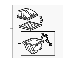 165004M800 - : Air Cleaner Assembly for Nissan Image