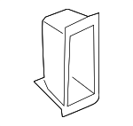 1WP34DX9AA - Body: Air Outlet Pocket for Ram: 1500, 1500 Classic, 2500, 3500 Image