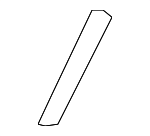 52470347 - HVAC: Heater Core Seal for Buick: Park Avenue, Riviera | Cadillac: DeVille, Seville | Oldsmobile: Aurora Image