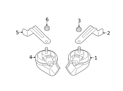 Horn for 2013 Audi A6 #0