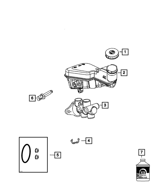 5105902AB - Brakes: Blocker for Mopar Image image