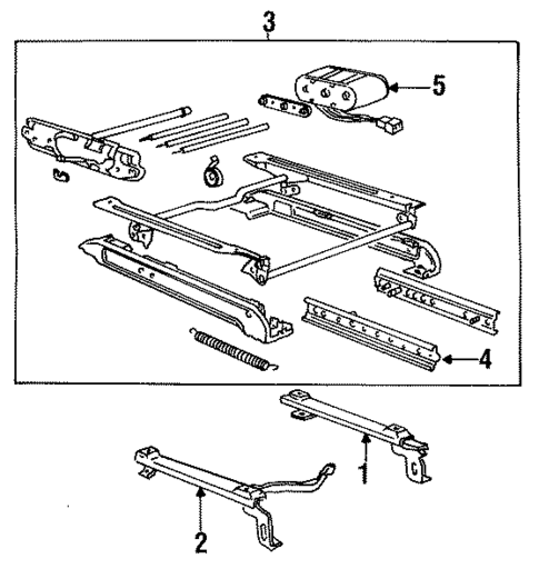 Tracks & Components for 1995 Chevrolet Corvette #0